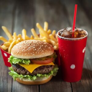 Chicken Burger Combo